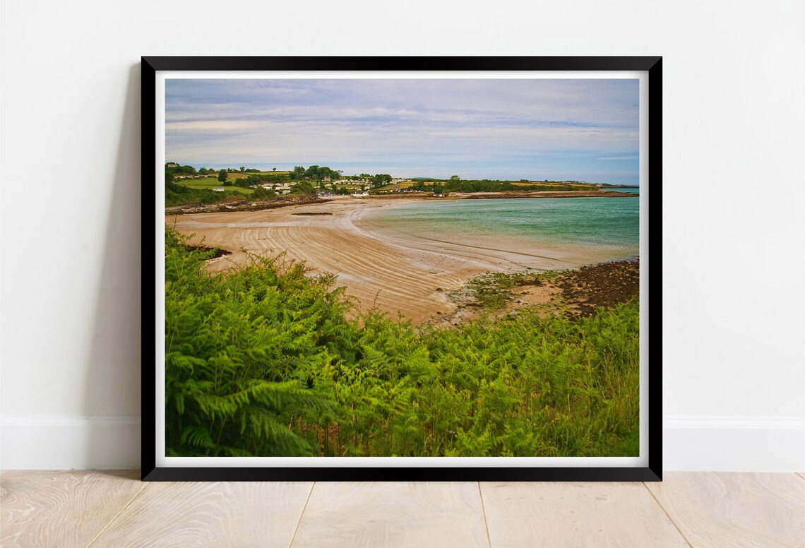 Traeth Bychan Beach, Anglesey Wales Art Print
