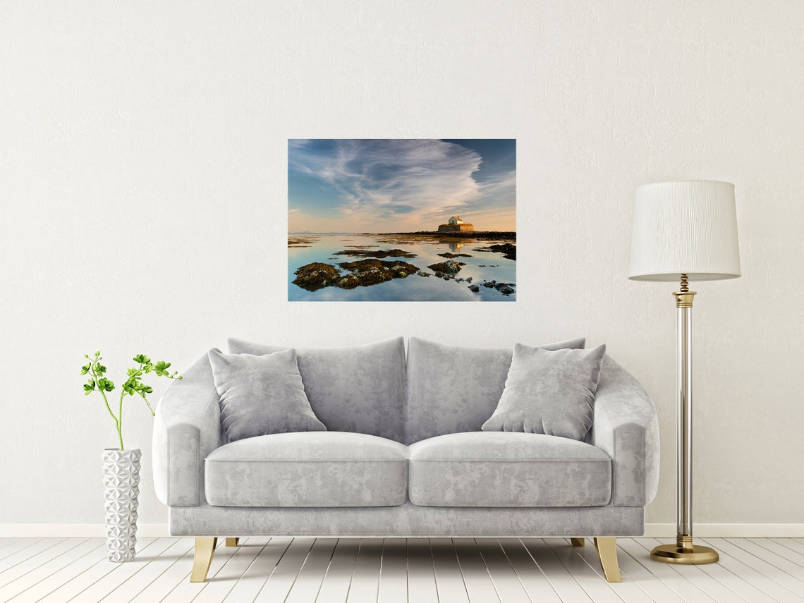 St Cwyfans Church Eglwys Cwyfan Cribinau Wales Limited Edition Print Photography Wall Art Exclusive Print Posters Photo Cymru - Image 2