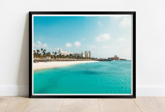 Palm Beach Aruba Limited Edition Print Photography Fine Art Wall Art Posters Photo Beach Photo Holiday Destination Prints