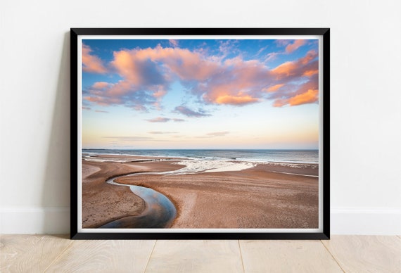 Druridge Bay Northumberland Sunset Limited Edition Print Landscape Photography Fine Art Wall Art Exclusive Print Posters Photo