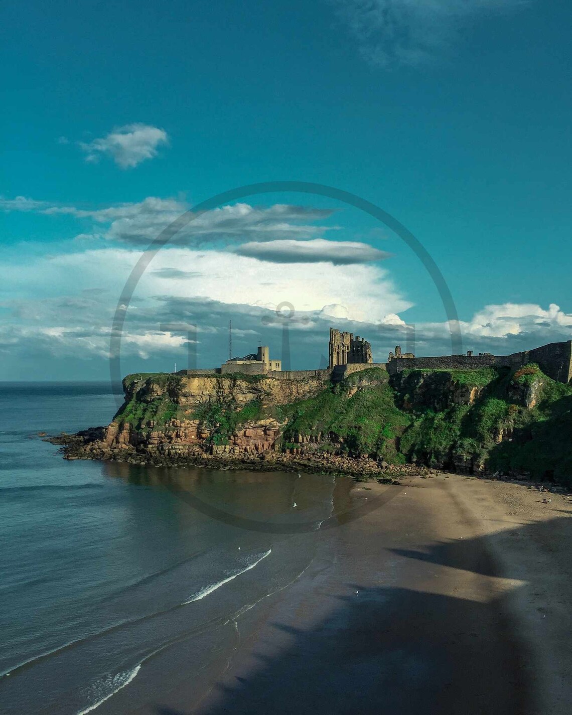 Tynemouth Priory and Castle Beach, Travel Poster - Image 3
