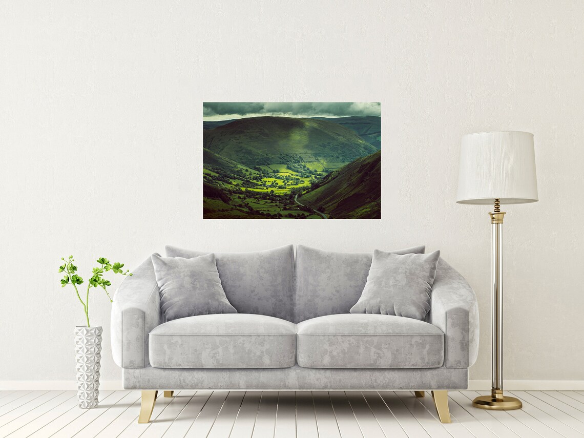 Mach Loop Dolgellau Wales Travel Poster - Image 2