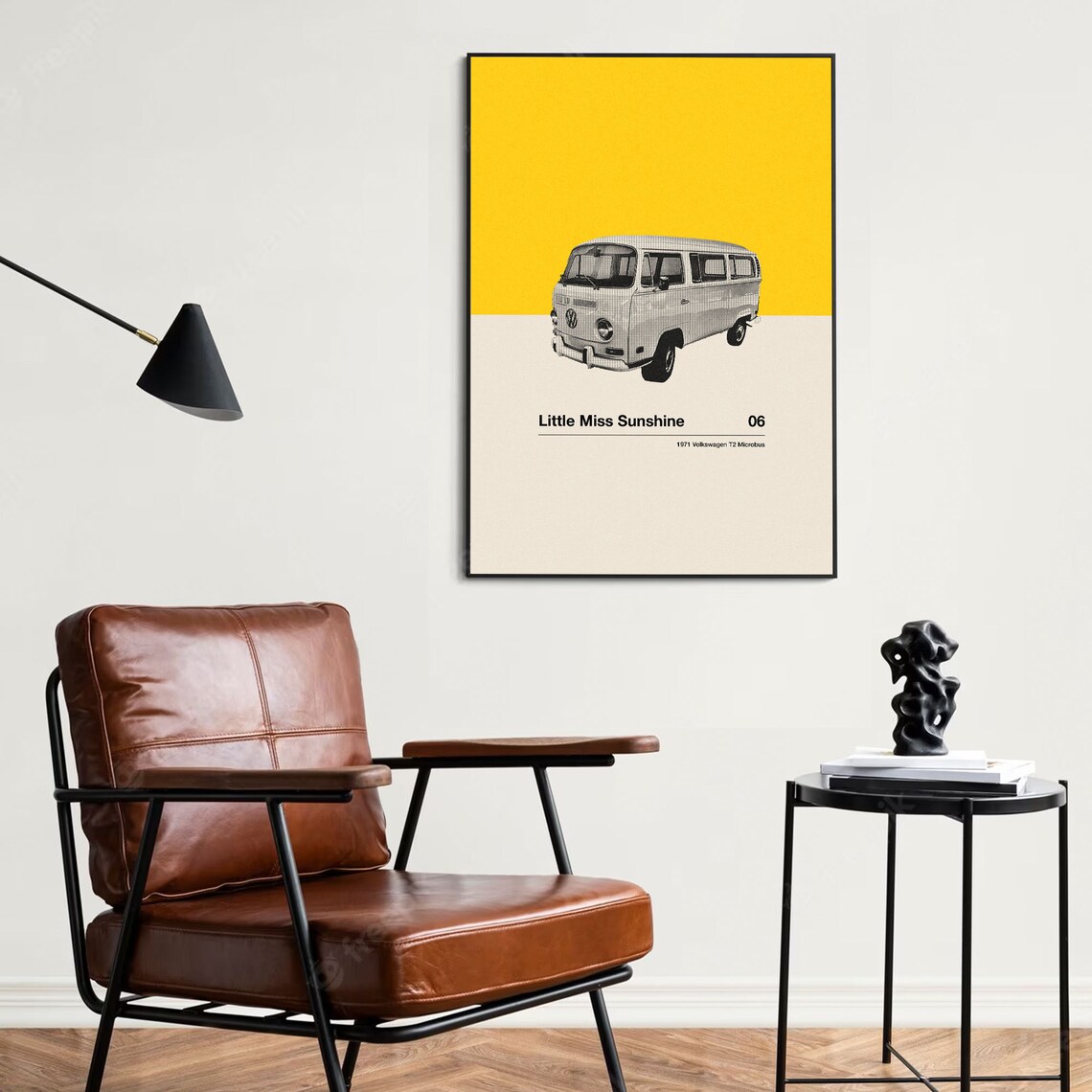 Little Miss Sunshine Movie Poster, Mid-Century Retro - Image 2