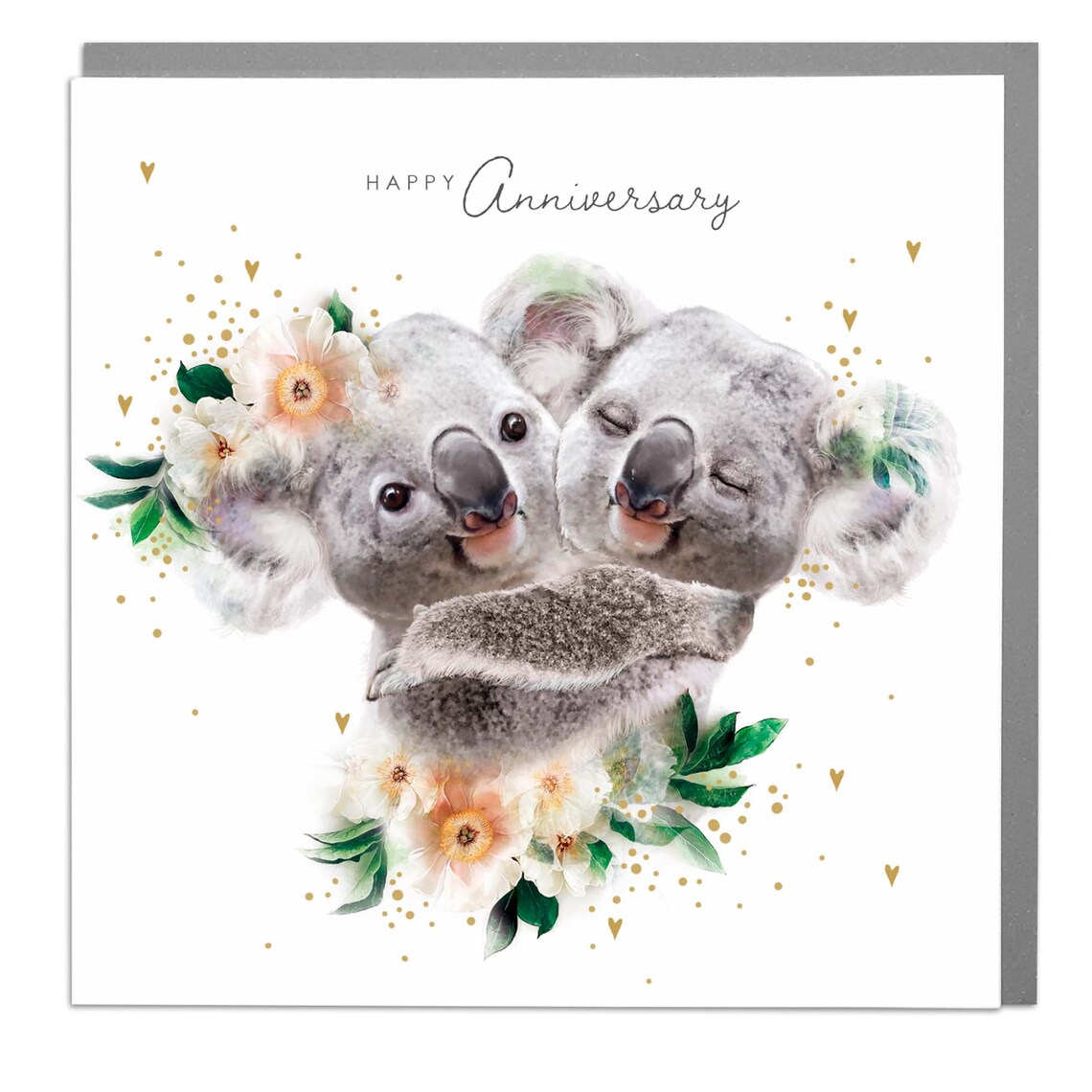 Happy Anniversary Koalas Greeting Card