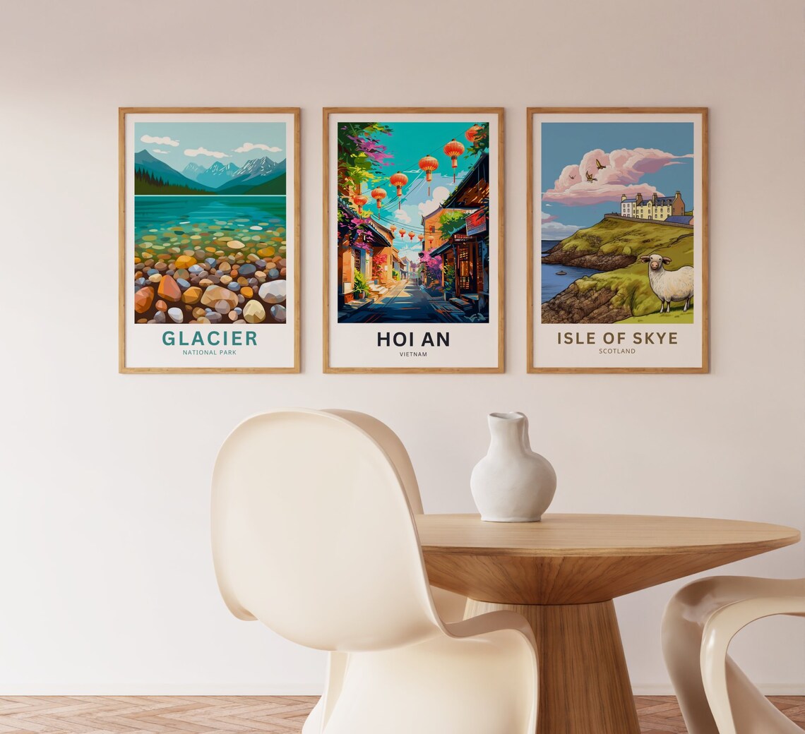 Personalized Hoi An Travel Poster, Vietnam Wall Art - Image 3