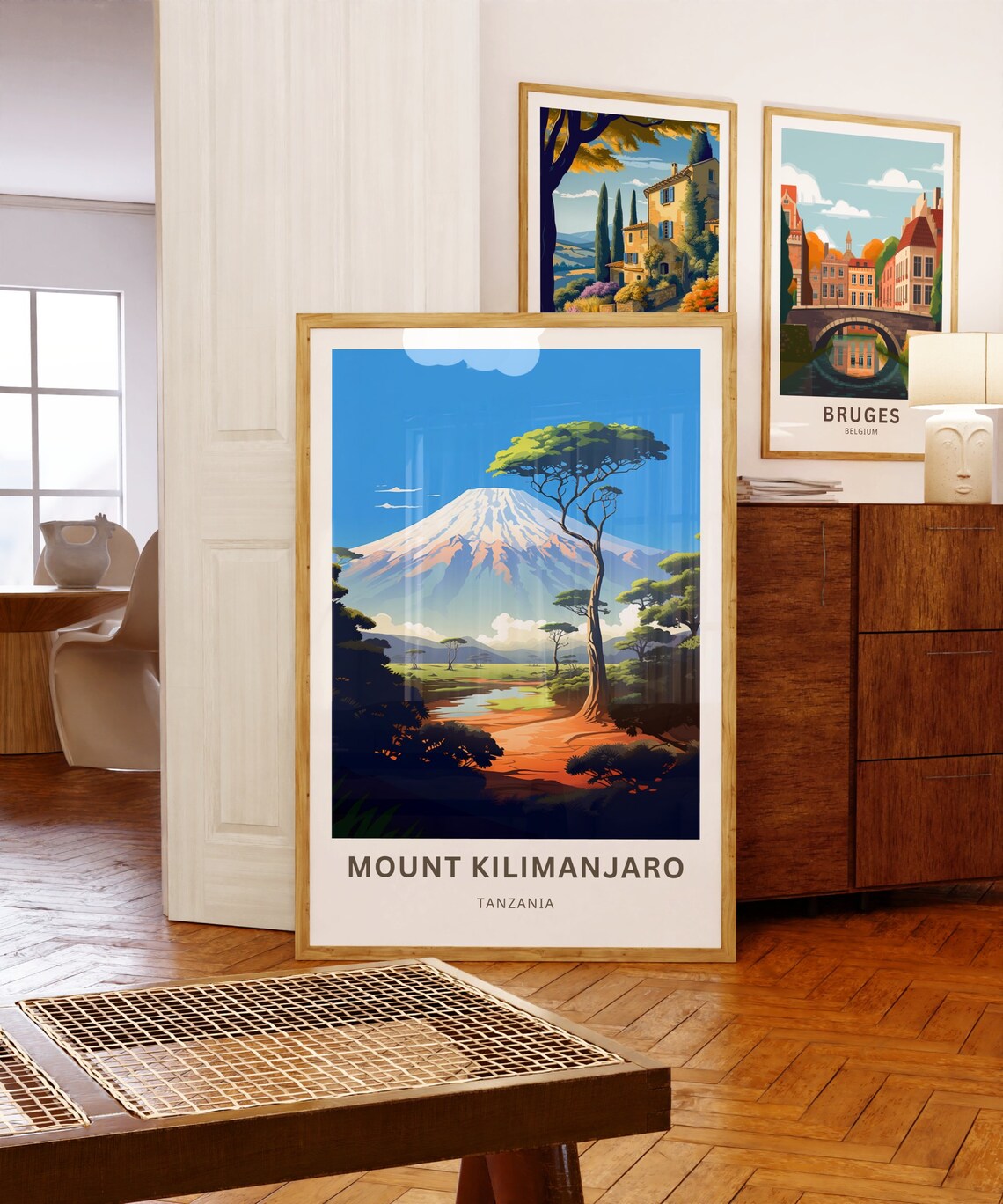 Personalized Mount Kilimanjaro Poster, Tanzania Wall Art - Image 5
