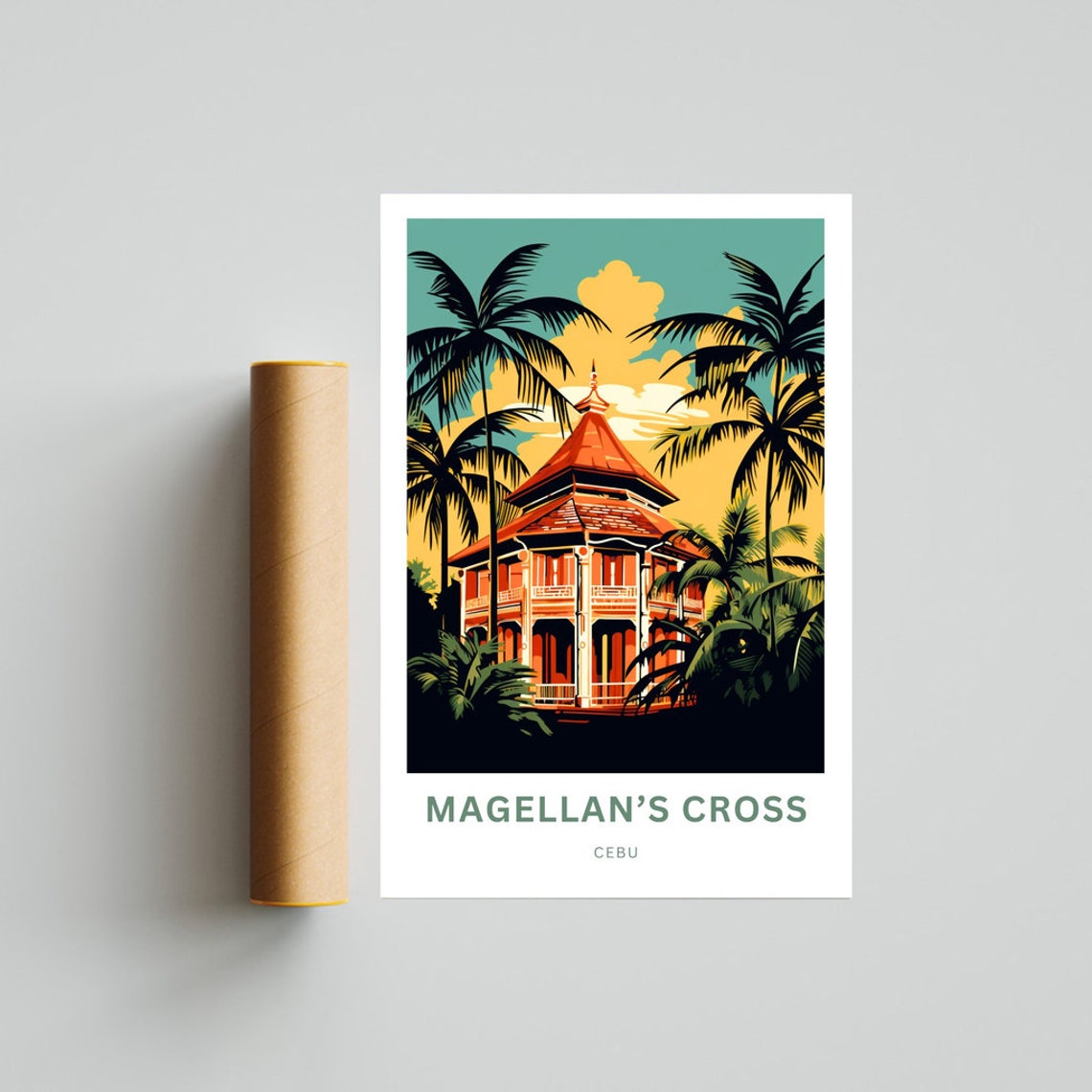 Magellan's Cross Cebu Historic Shrine Pavilion Personalized Poster - Image 4
