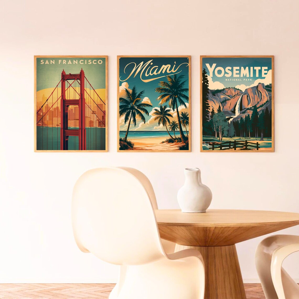 Miami Vintage Travel Poster, Florida Travel Poster - Image 3