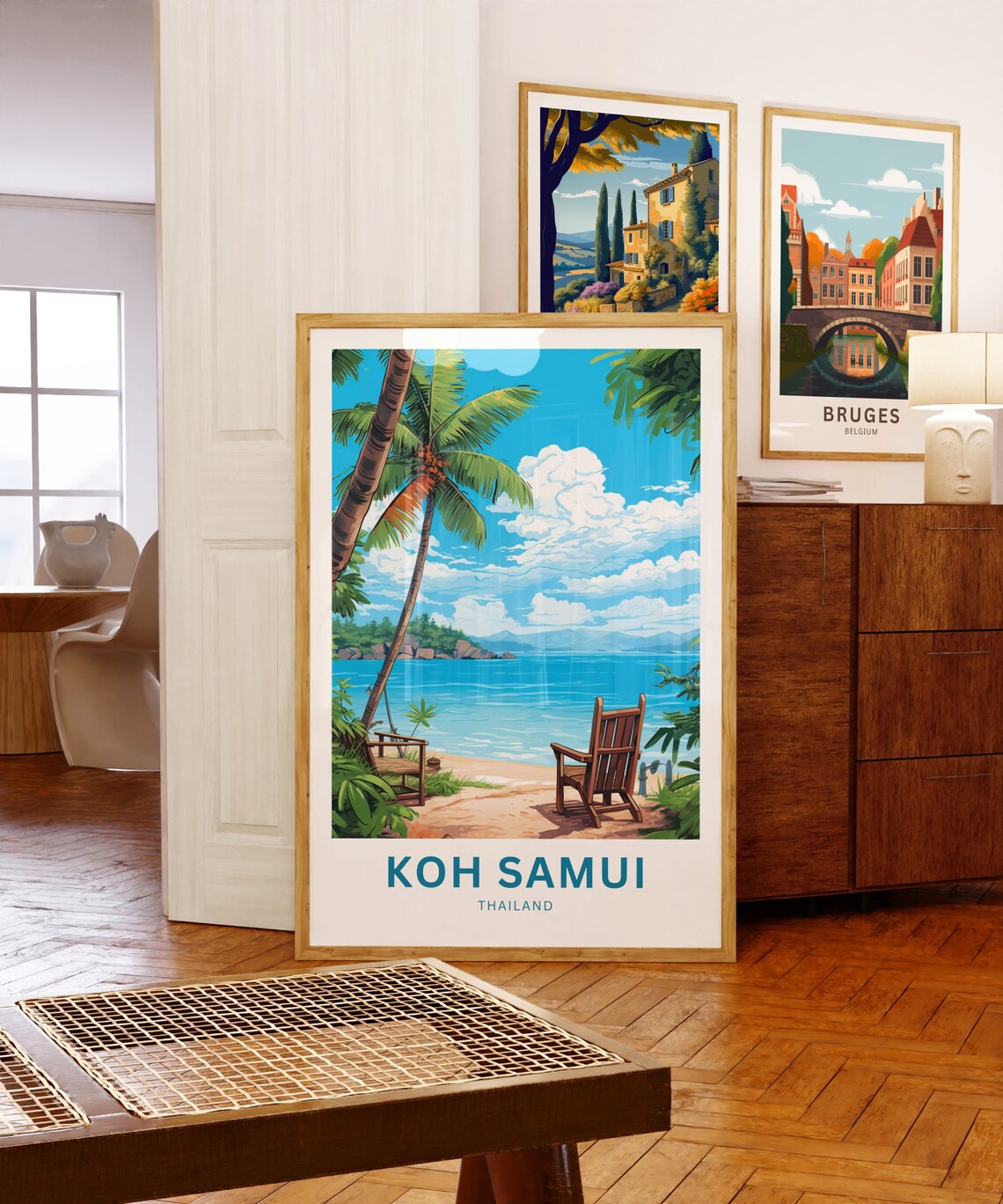 Koh Samui Travel Poster, Thailand Present Gift - Image 5