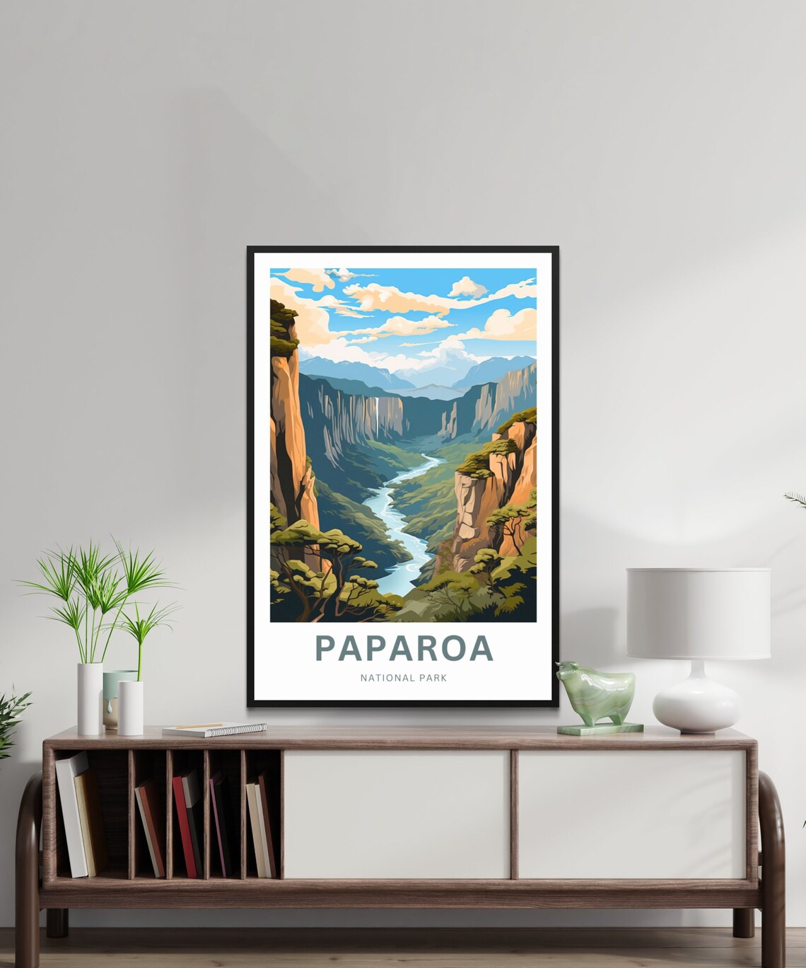 Personalized Paparoa National Park Green Canyon Gorge Travel Poster - Image 2