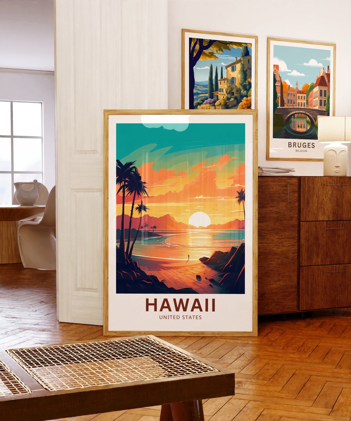 Hawaii Travel Poster, United States Wall Art - Image 5