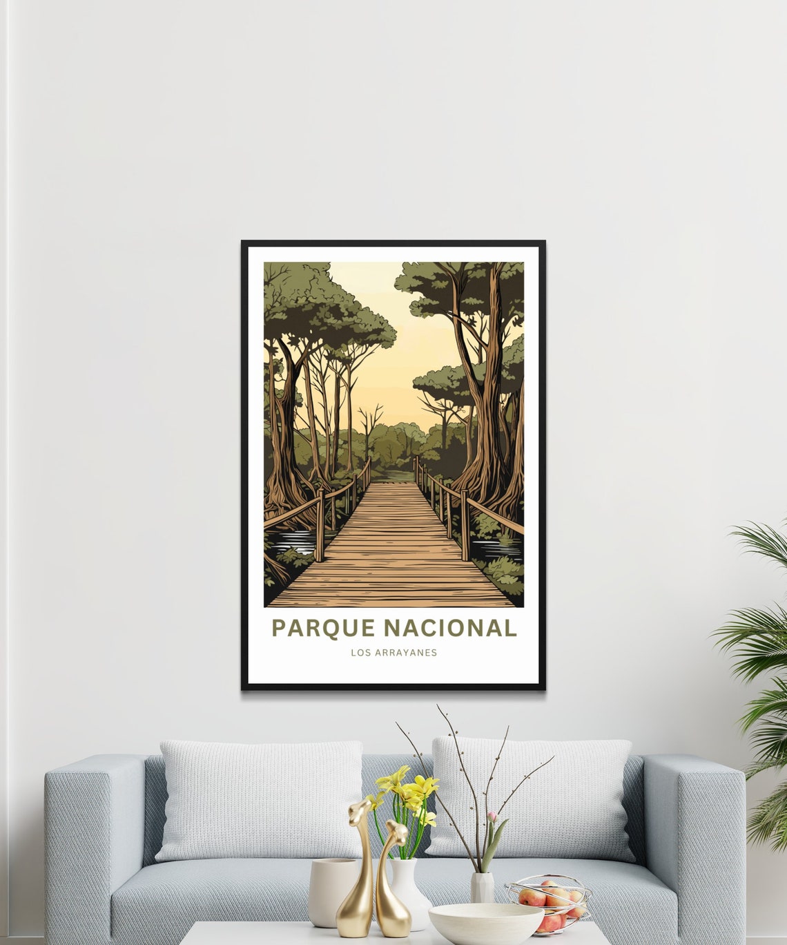 Personalized Parque Nacional Travel Print Parque Nacional Los Arrayanes Poster Argentina Wall Art Framed Present Gift Argentina Present - Image 3