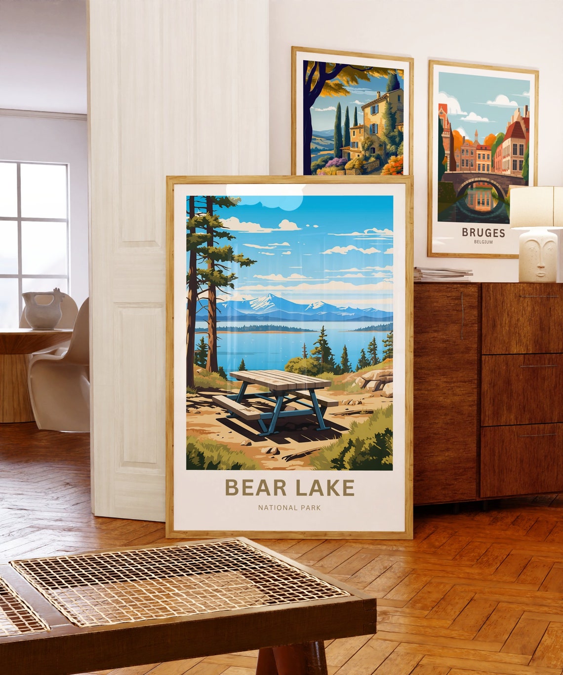 Bear Lake Travel Print Bear Lake Poster Colorado Wall Art Framed Present Gift Colorado Present - Image 5