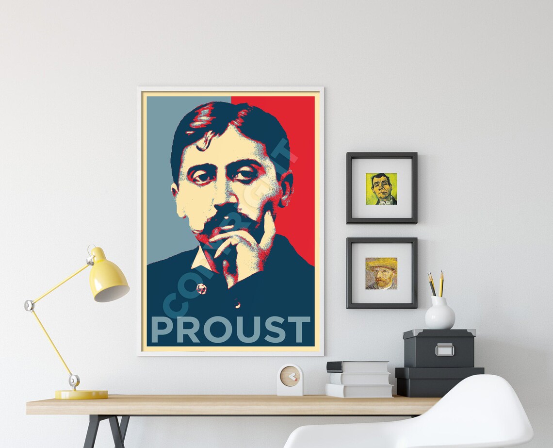 Marcel Proust Art Print, Hope Home Decor - Image 4