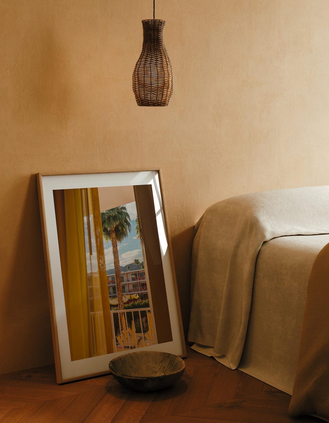 Palm Springs Photography Framed Wall Art Retro Dreams Desert Art Home Decor - Image 3