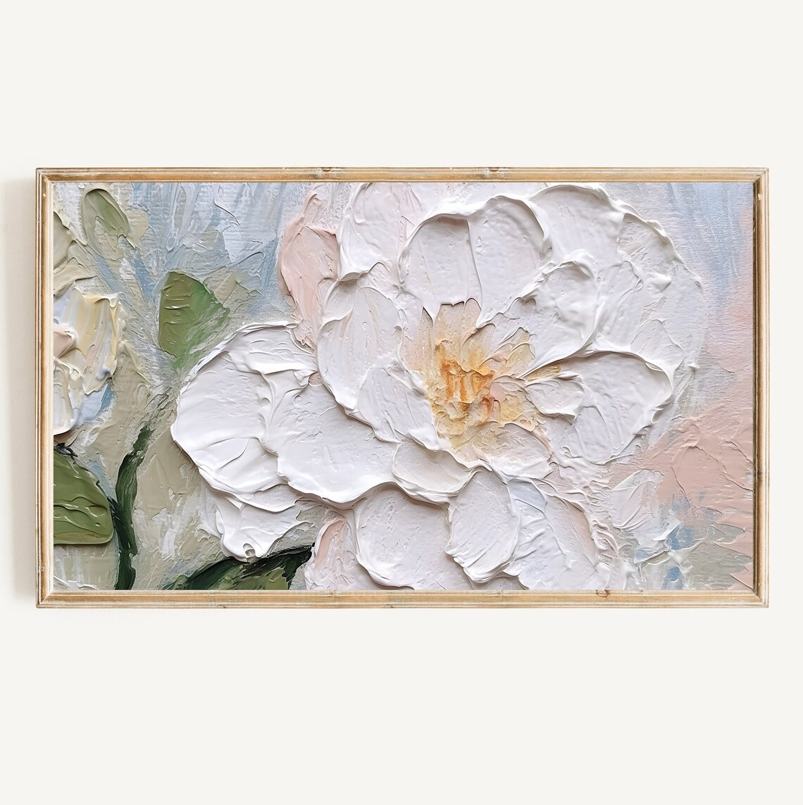 Abstract Flower Painting, Floral Wildflower Art Print