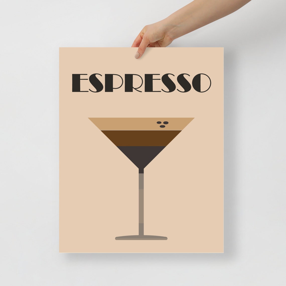 Espresso Martini Poster Printed And Shipped Physical Product