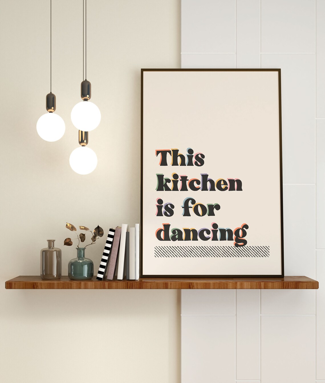 This Kitchen Is For Dancing Kitchen Wall Art Print - Image 2