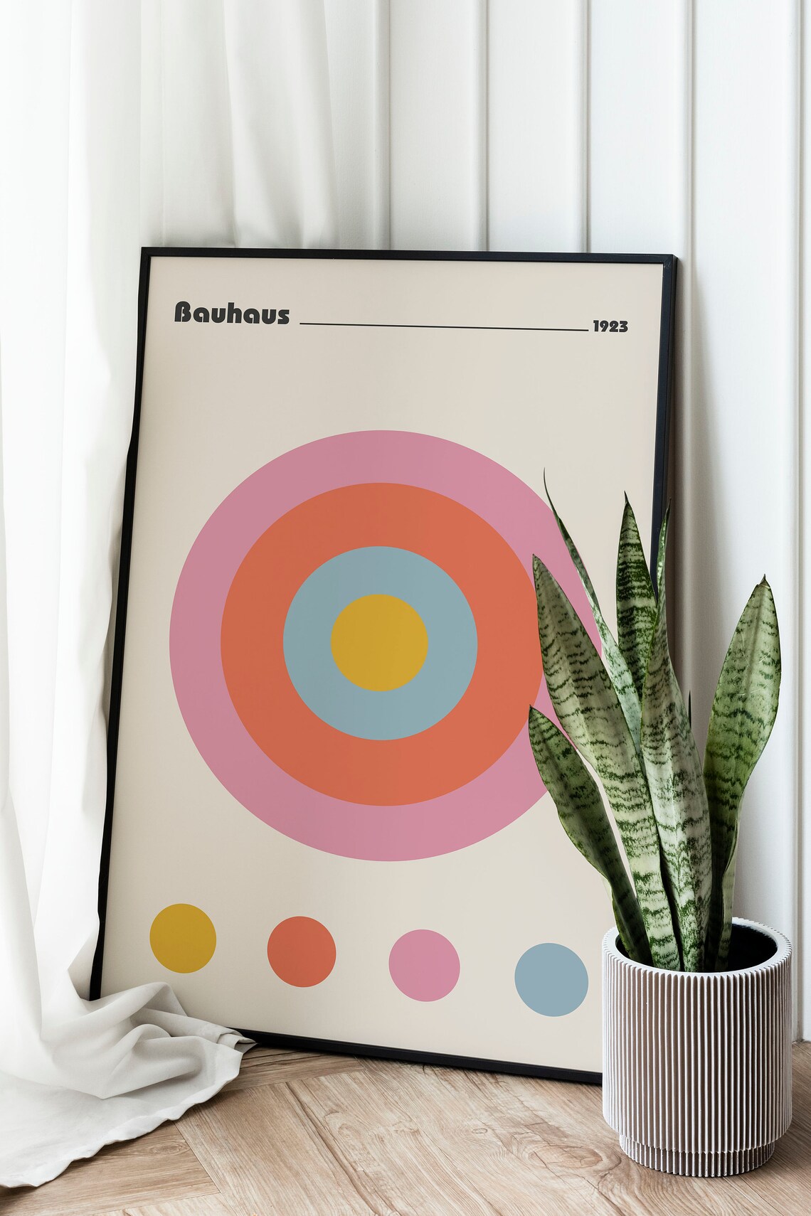 Bauhaus Exhibition Poster 1923, Mid-Century Art Print - Image 2