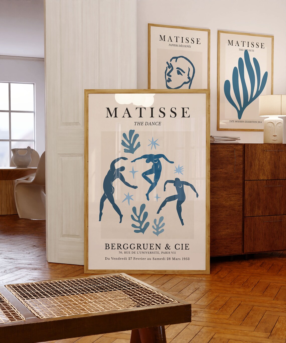 Henri Matisse The Dance Blue Modern Art Print