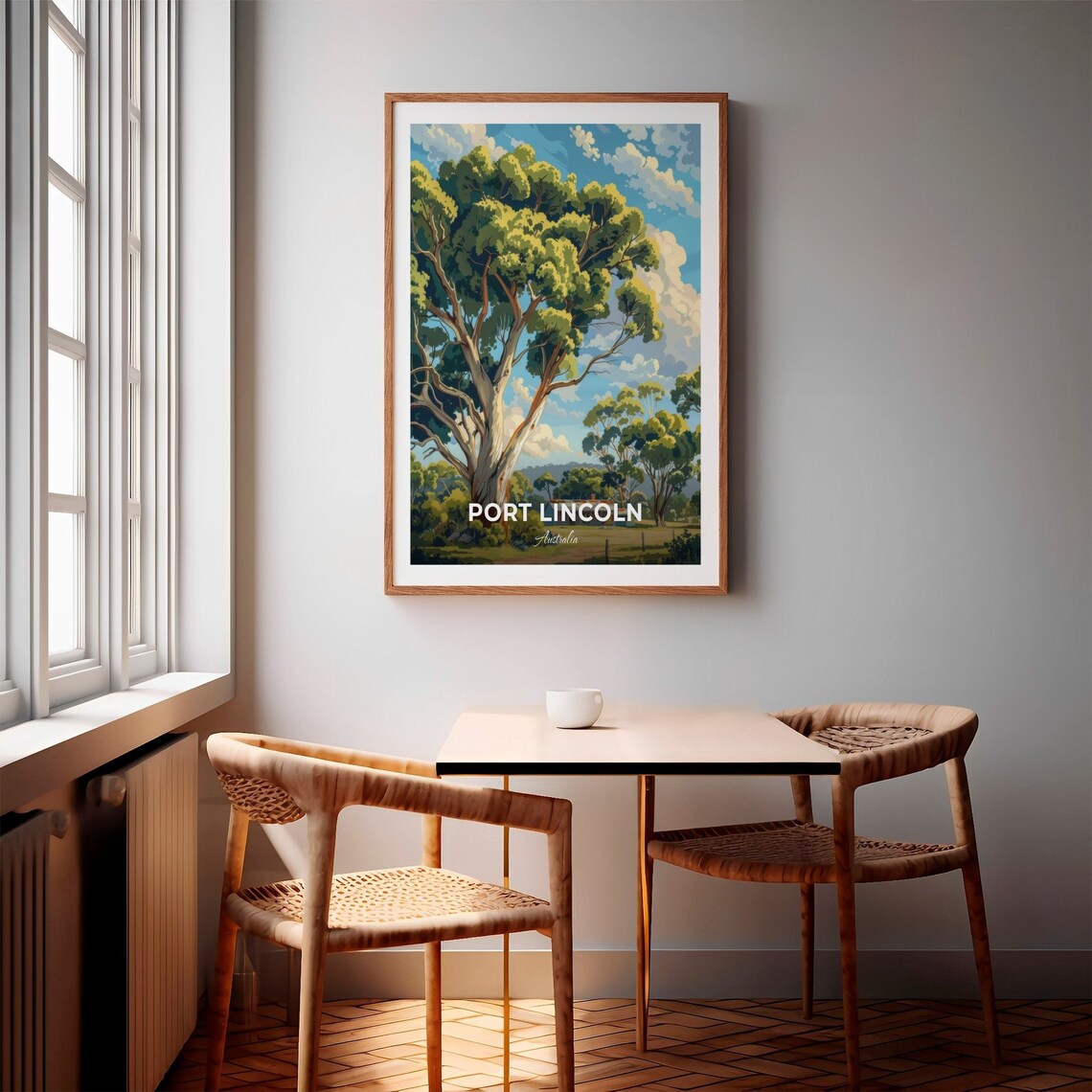 Port Lincoln Australia Majestic Eucalyptus Trees Travel Poster - Image 2