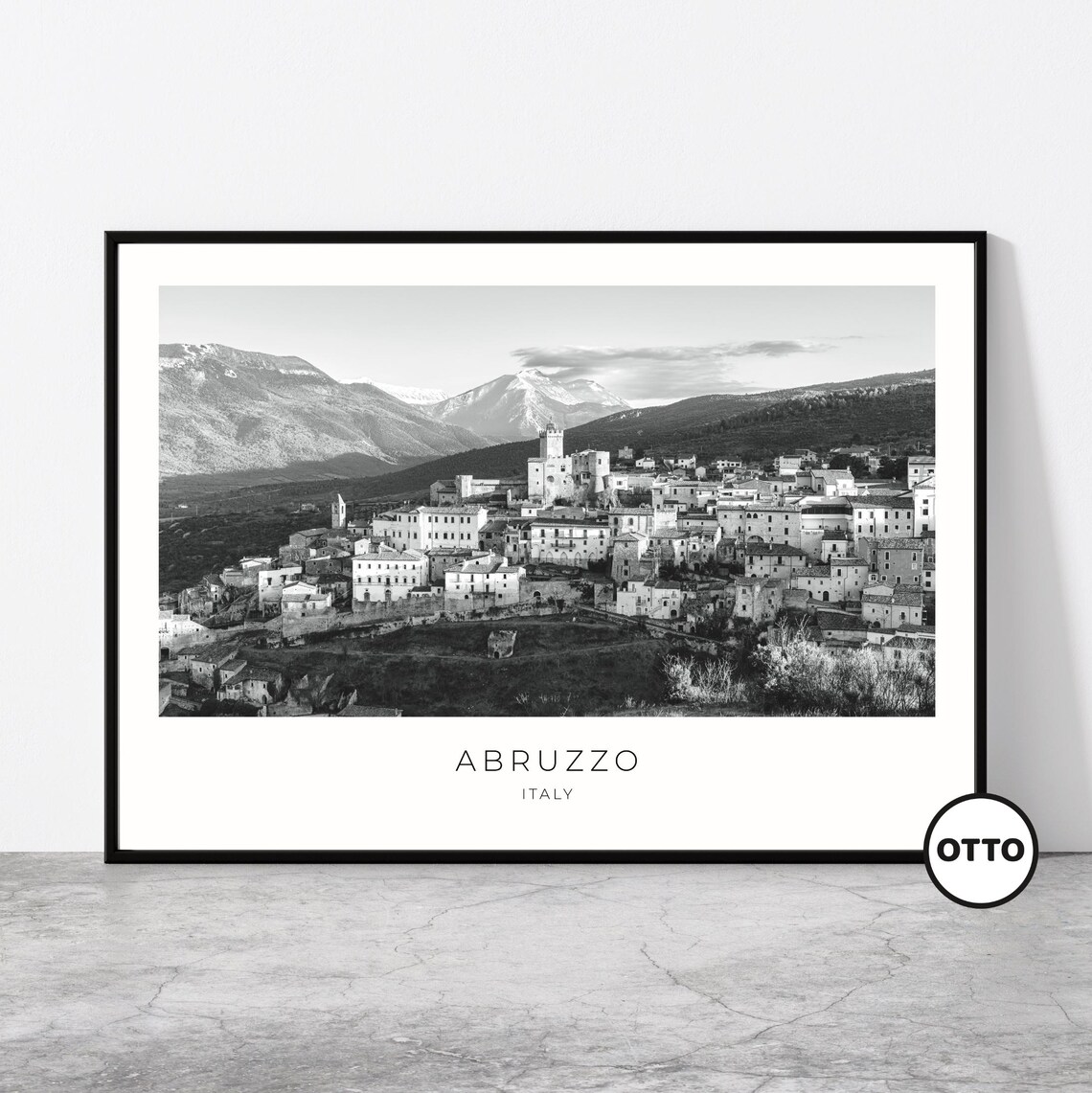 Abruzzo, Capestrano, Province Of L'Aquila Travel Poster