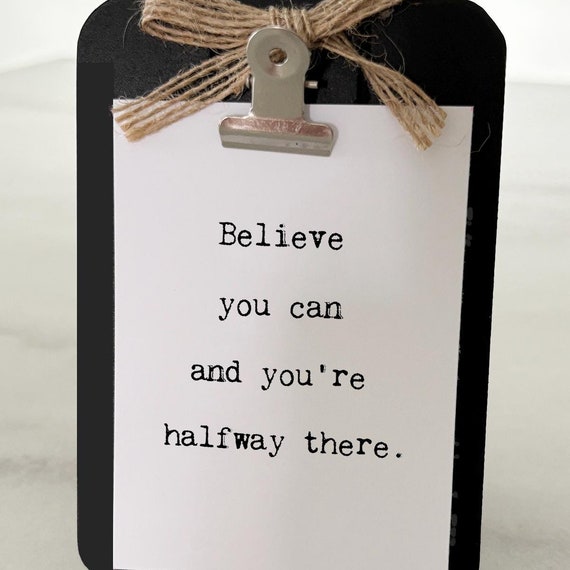 Mini Framed Inspirational Quotes 25x35 Prints In Rustic Bronze Or Black Frames Customizable Quotes Fonts Shipped With Tracking