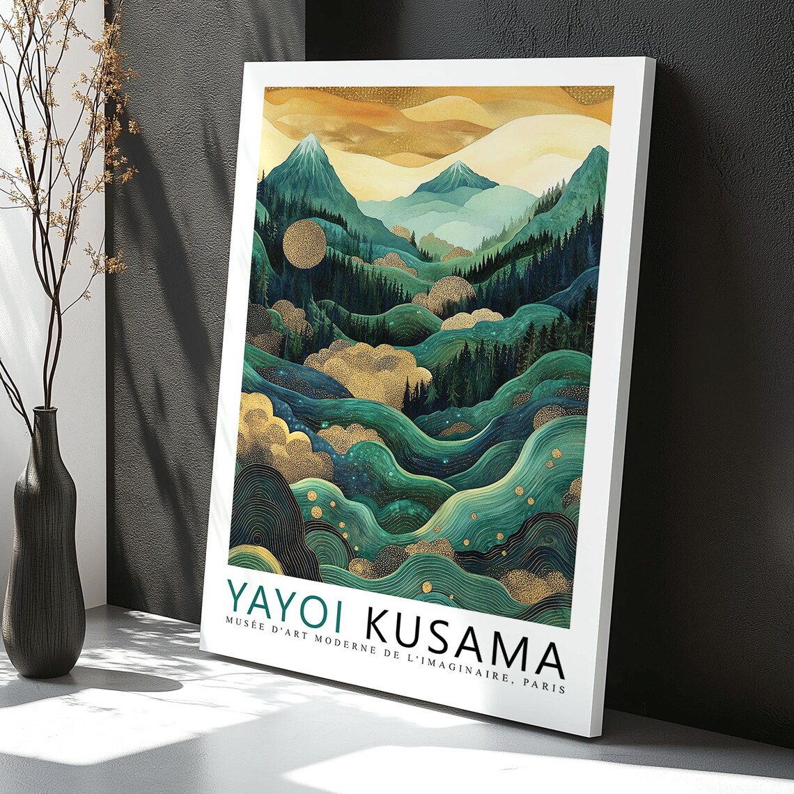 Yayoi Kusama Mount Fuji Exhibition, Japanese Landscape - Image 3