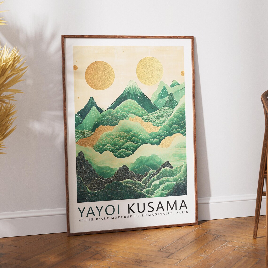 Yayoi Kusama Mount Fuji, Abstract Modern Art - Image 3