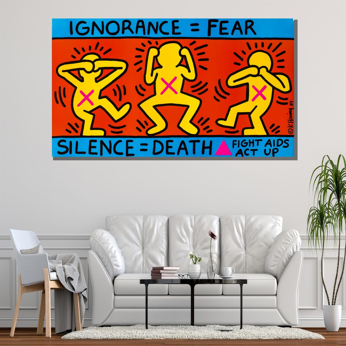 Bold Activist Pop Art Modern Wall Art With Vibrant Colors And Inspiring Message For Home Or Gift - Image 2