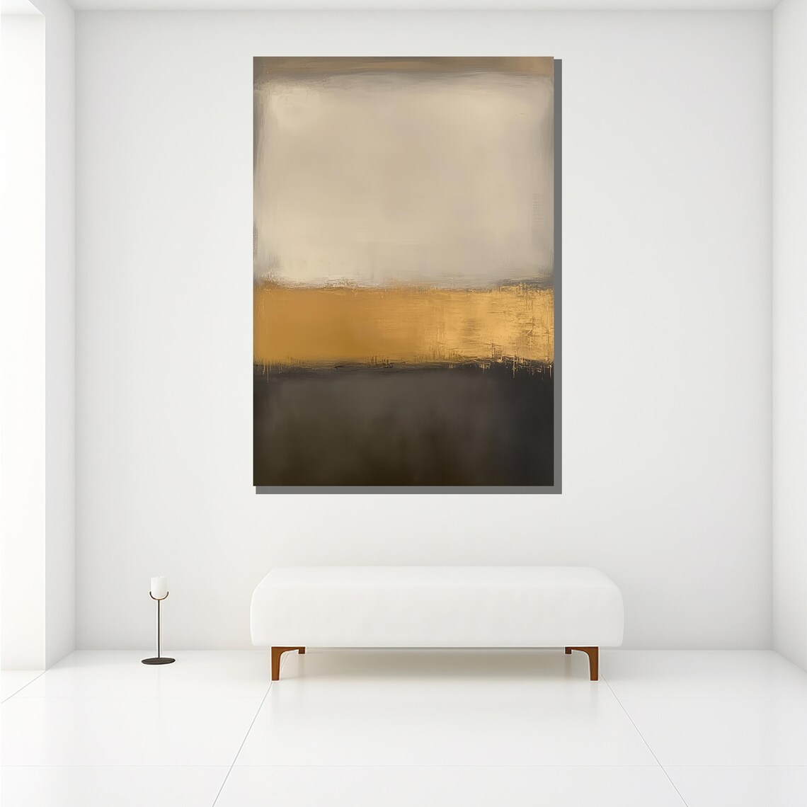 Mark Rothko-Inspired Abstract Art, Mid-Century Decor - Image 2