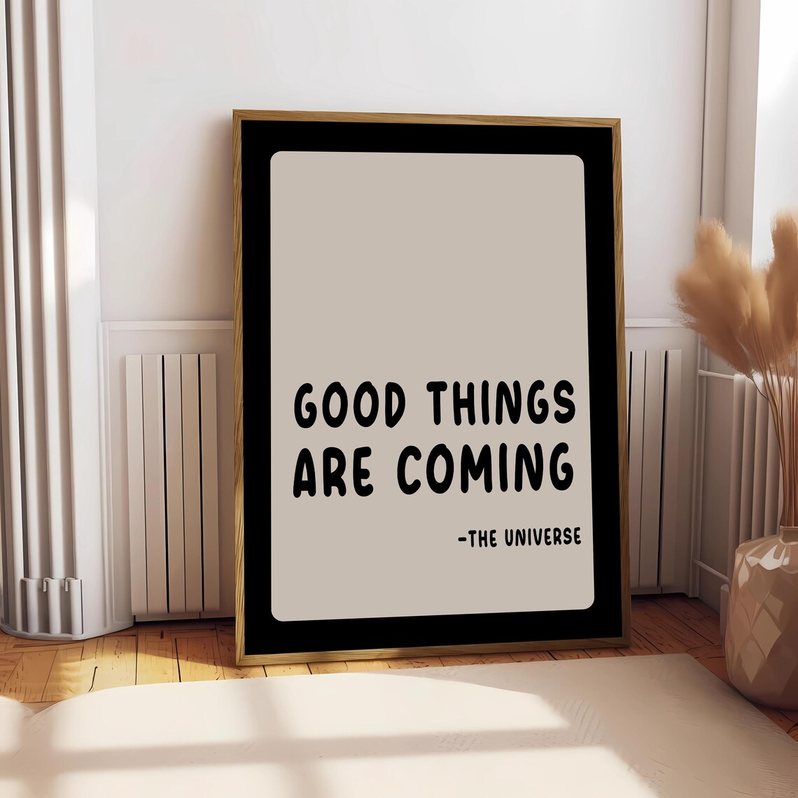 Good Things Are Coming, Retro Bedroom Decor - Image 2