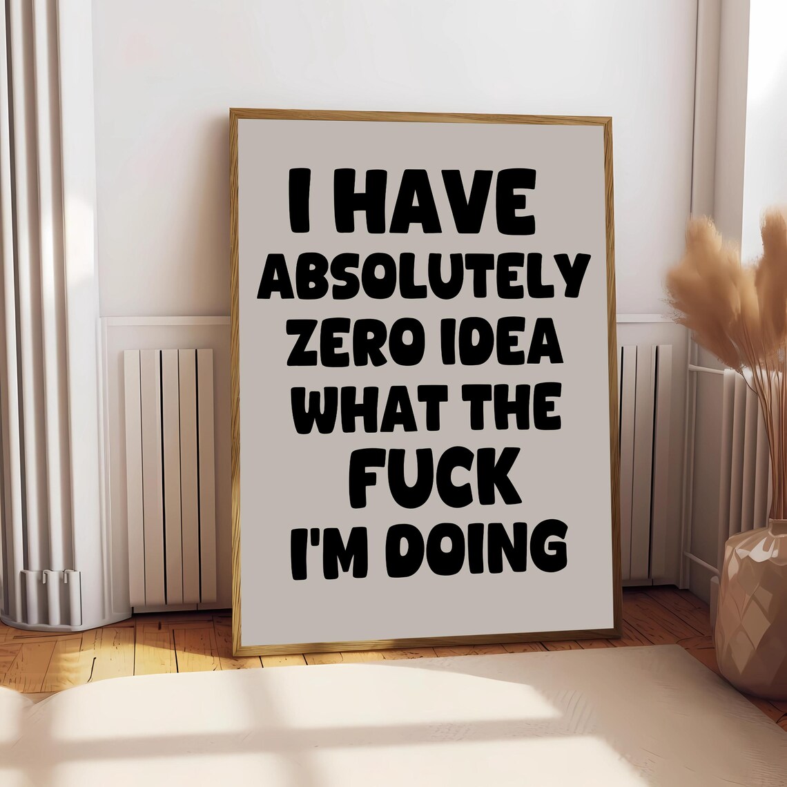I Have No Idea What Im Doing, Funny Typography - Image 2