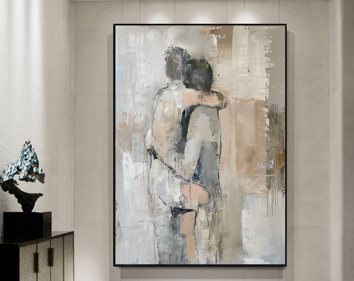 Portrait Painting Abstract Face Wall Art Woman Lady Painting Woman Painting Mothers Artistic Painting Custom Gifts For Wife Portrait