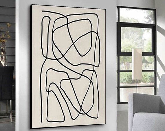 Original Large Beige Abstract Painting 3d Beige Textured Painting Nordic Minimalist Beige Painting Boho Painting Beige Art Wall Decor