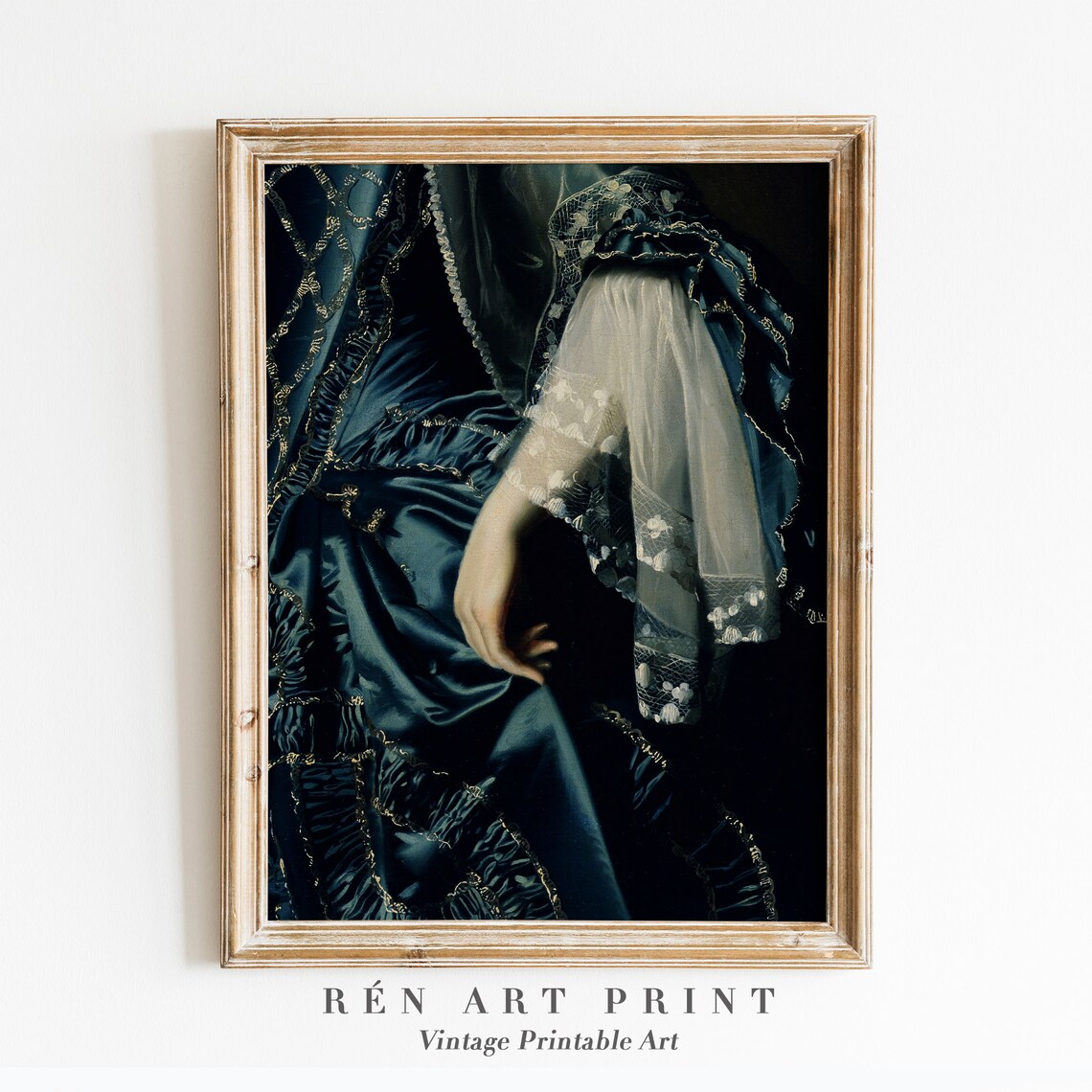 Victorian Portrait Vintage Eclectic Art Print