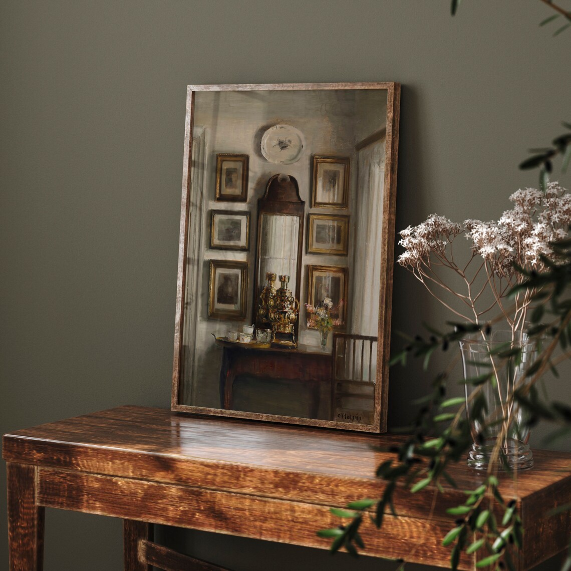 Still Life Painting, French Country Vintage Poster - Image 3