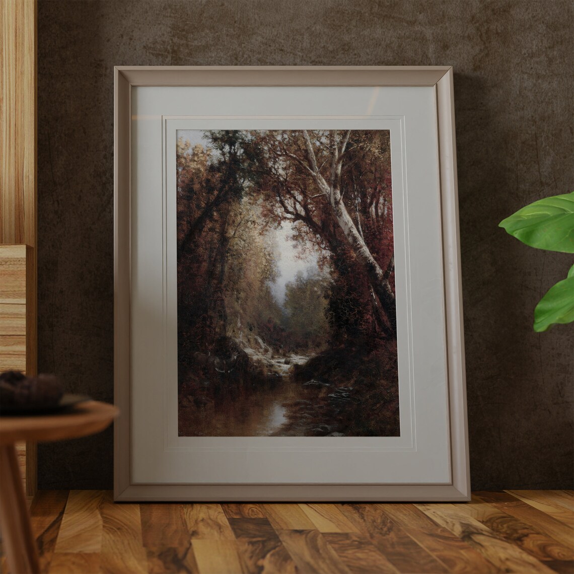 Nine Piece Moody Autumn Gallery Wall Art Set with Crows Cottage Tapestry - Image 2