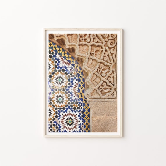 Moroccan Architecture Print Marrakech Wall Art Photography