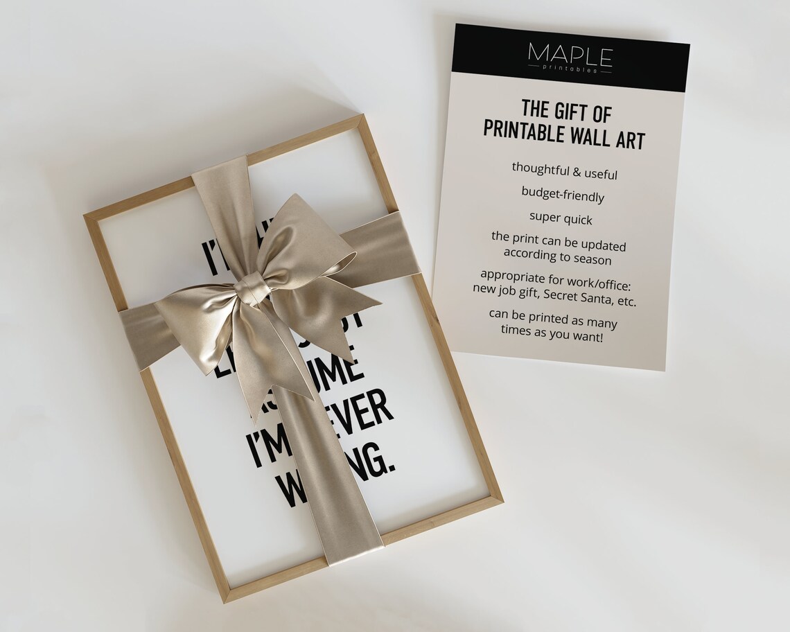 Hr Humor Office Decor Quote Poster Print - Image 3