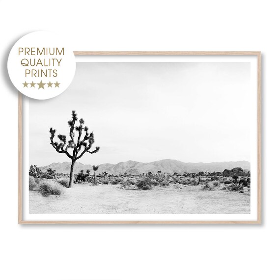 Joshua Tree Southwestern Boho Desert Art Print