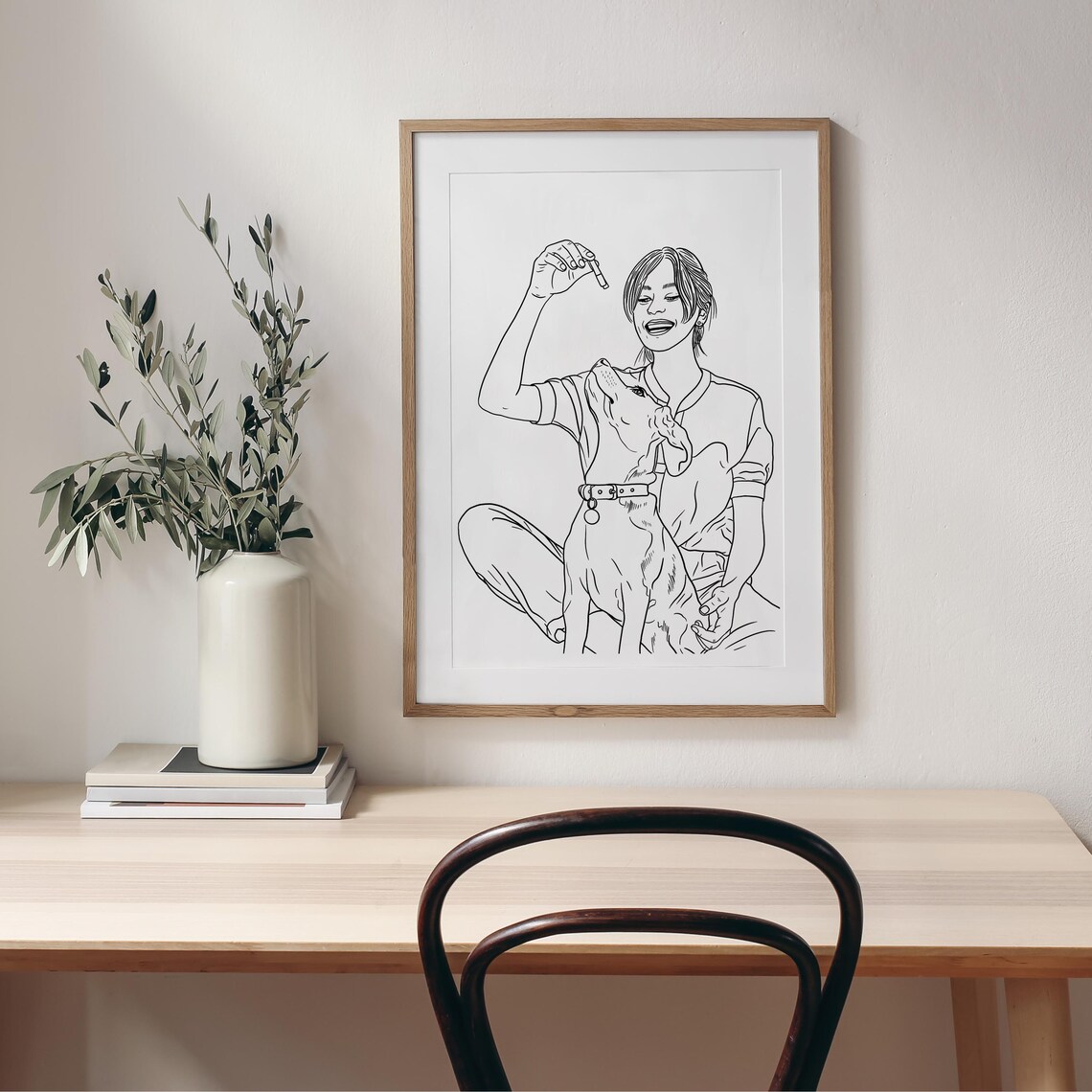 Custom Family Portrait Sketches From Photo - Image 4