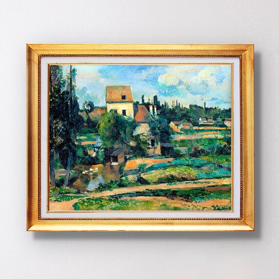 Paul Cezanne Mill On The Couleuvre At Pontoise 1881 Fine Art Glice Sku 0222