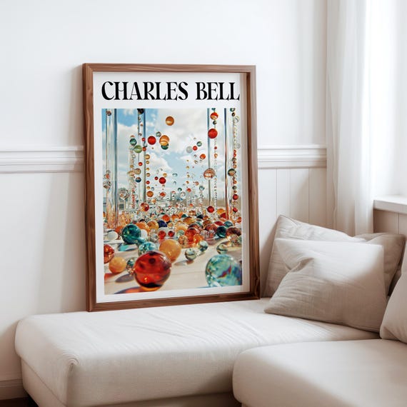 Charles Bell Inspired Photorealism Poster Vintage Gumball Print Colourful Retro Sweetshop Hyper Realistic Candy Machine 1980s