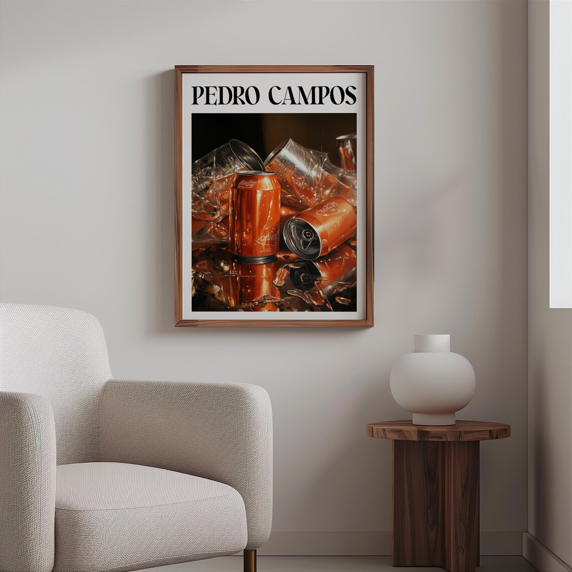 Pedro Campos Inspired Photorealism Print Hyperrealistic Object Posters Modern Realism Wall Decor Realistic Soda Can Fruit Art Print - Image 2