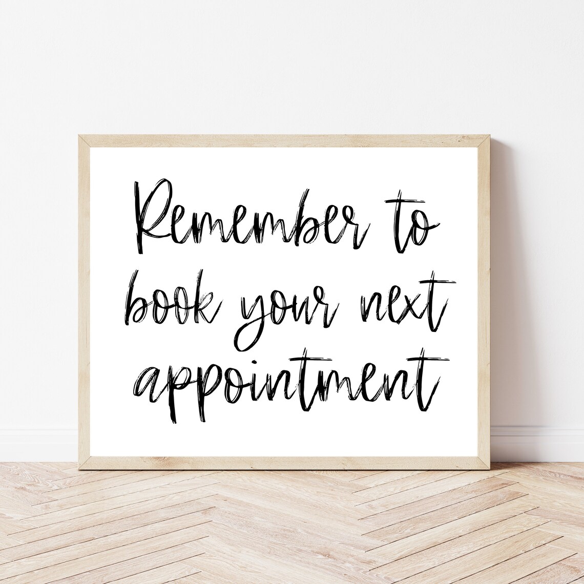 Hair Salon Wall Art, Book Your Next Appointment Poster