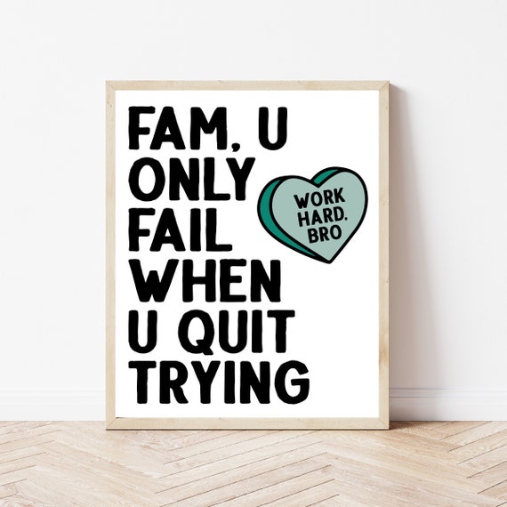 Middle School Math Classroom Poster, Teacher Gift
