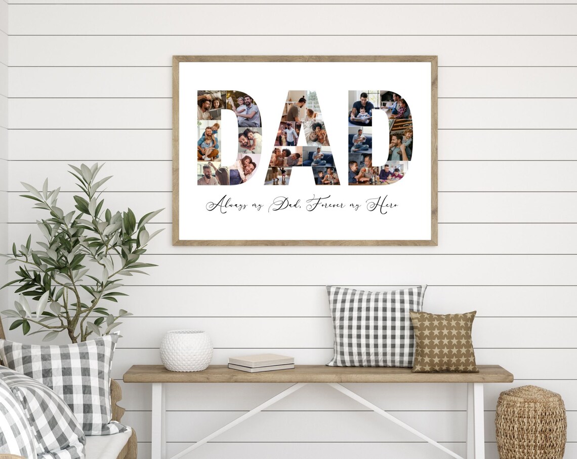 Dad Photo Collage DIY Canva Template - Image 3