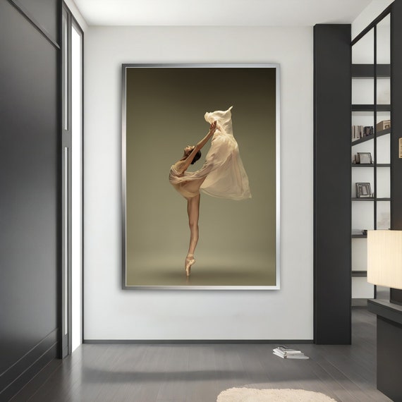 Modern Ballerina Painting Abstract Ballerina Print Wall Art Ballerina Wall Decor Dance Woman Decor For Gift