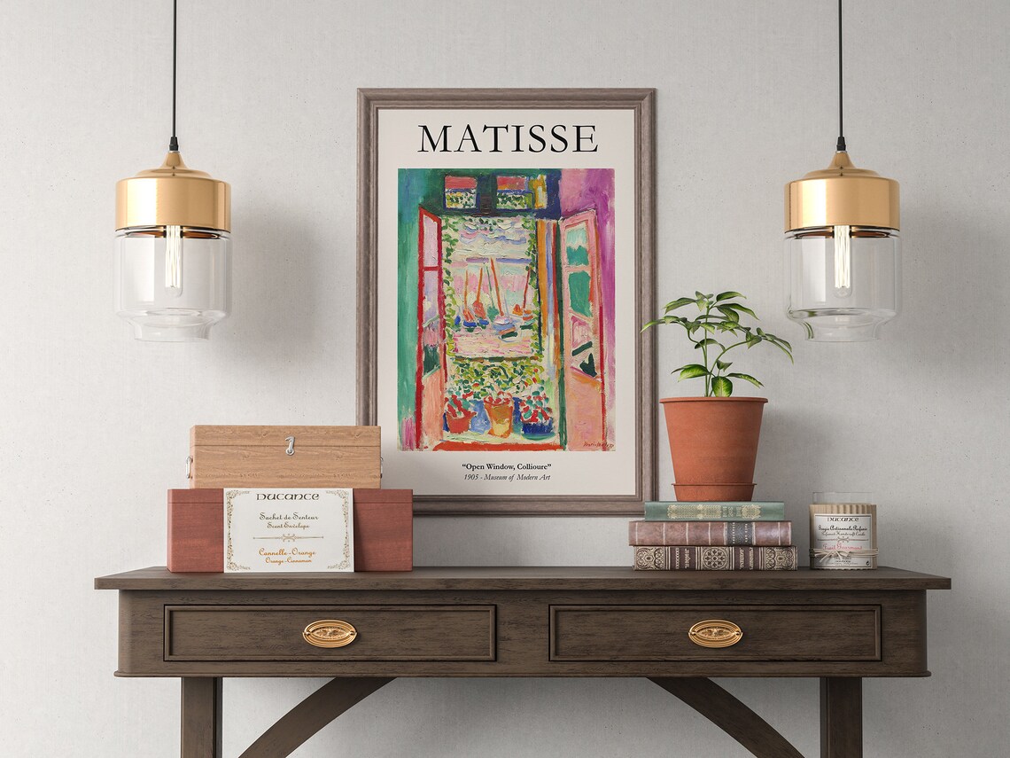 Matisse Open Window Collioure Exhibition Poster - Image 4